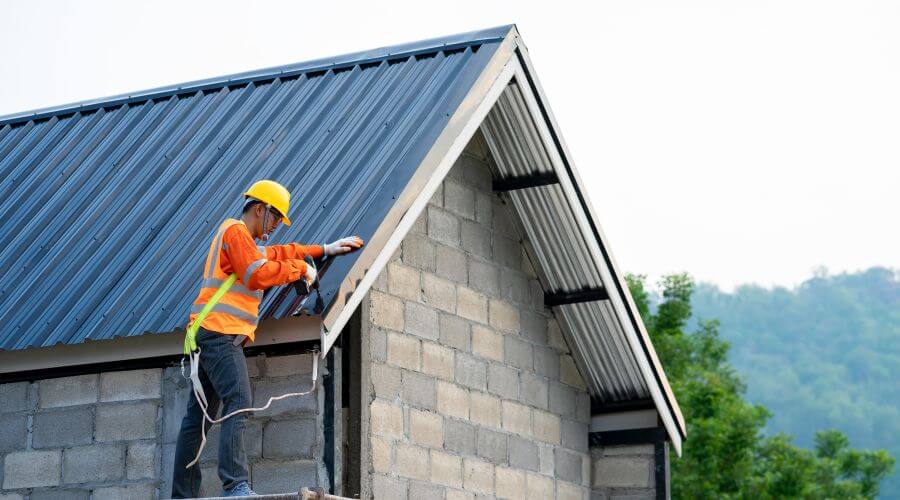 Professional metal roof installation in Huntland, TN